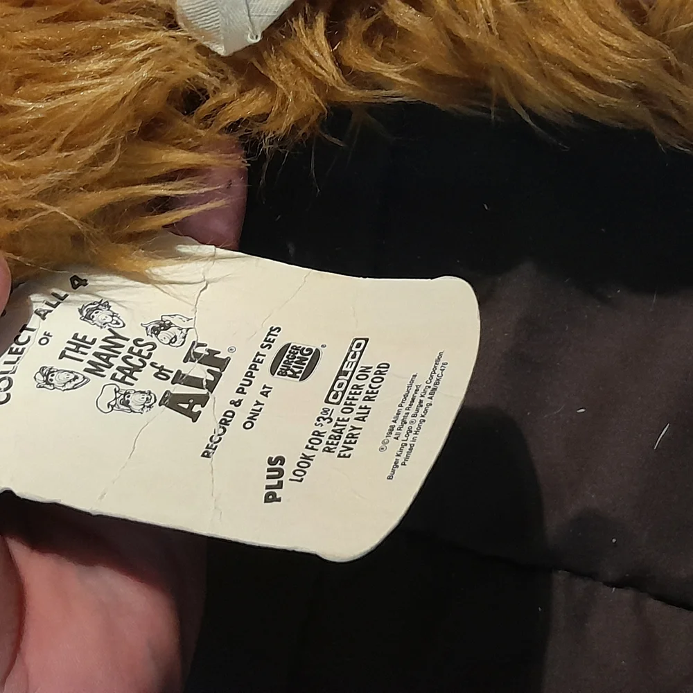 Vintage ALF Plush And Puppet Collection - Picture 6 of 16